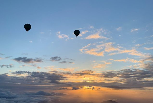 Soar above the enchanting landscapes of Marrakech in a hot air balloon. Witness breathtaking views of the Atlas Mountains, the desert, and the surrounding countryside as the sun rises or sets.